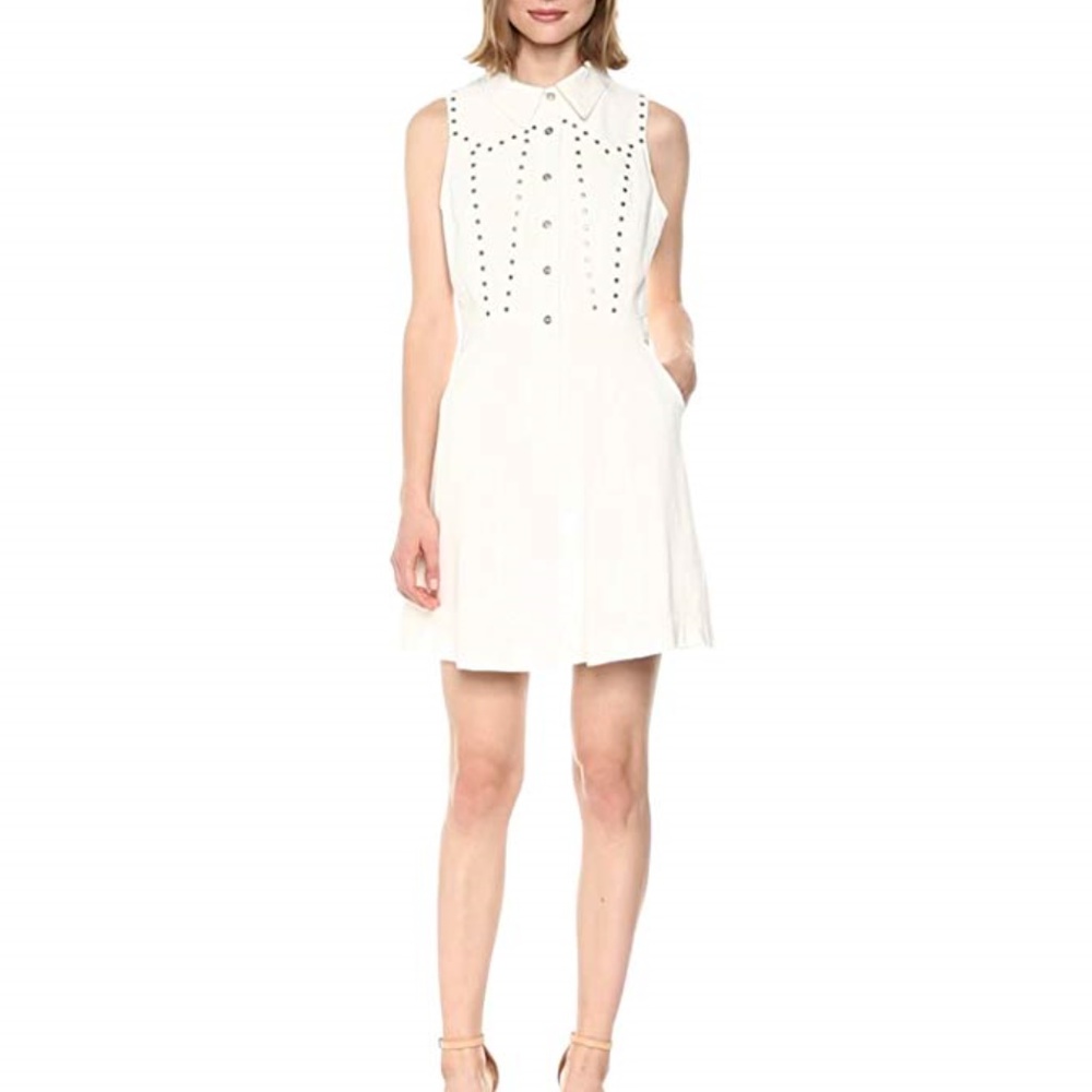 Anthropology Moon River Studded Dress - Medium